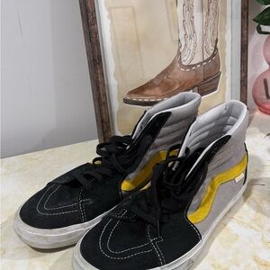 Vans Black and White BMX Shoes